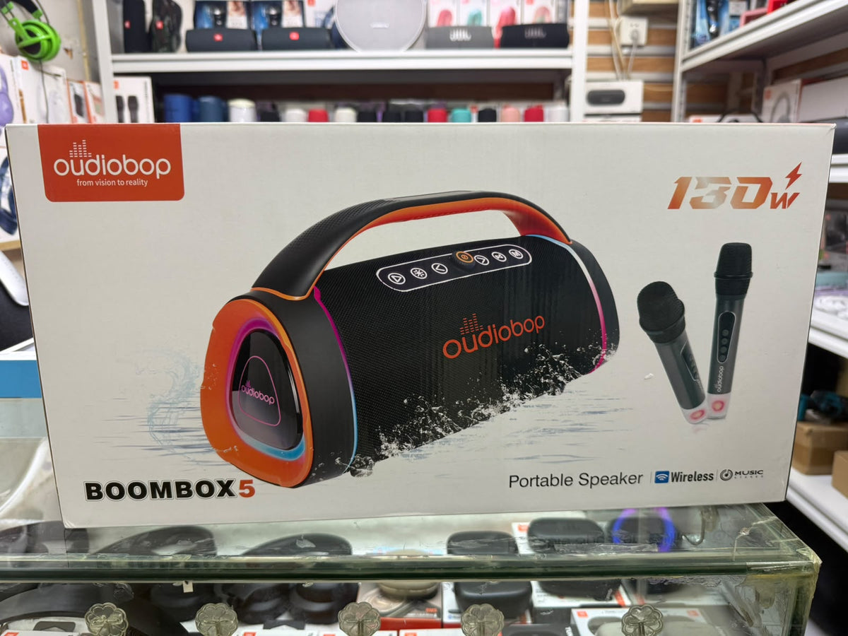 Audiobop Powerful Bluetooth Speaker With Mic (Bass Boost)