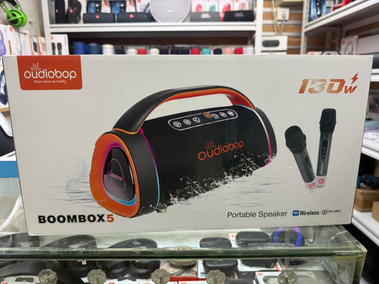 Audiobop Powerful Bluetooth Speaker With Mic (Bass Boost)